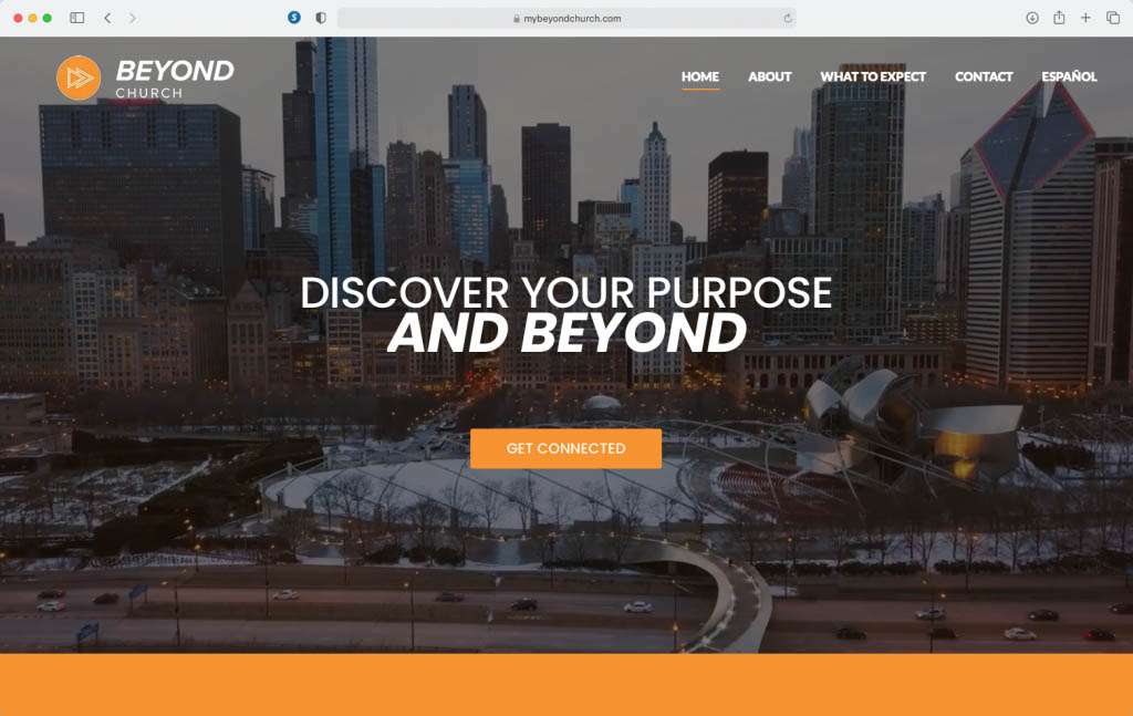 beyond church Chicago website