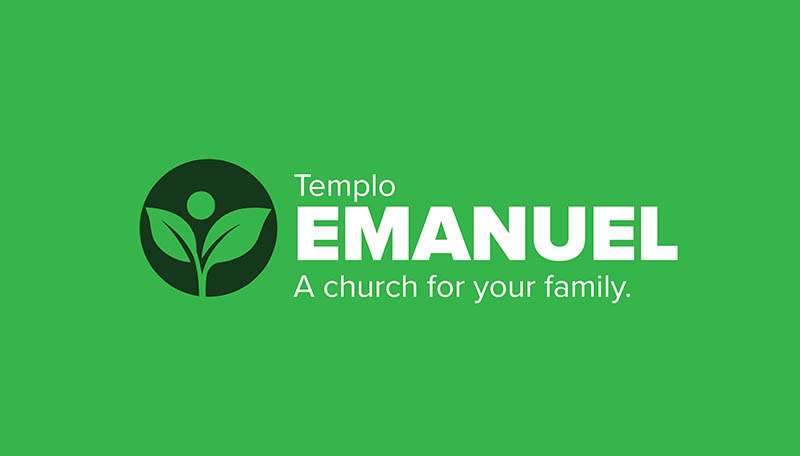Templo Emanuel Logo Design - Crystal City, TX - Dino Espinoza