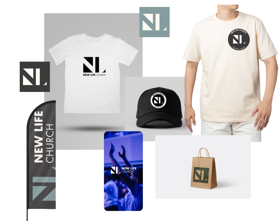 Church Rebrand Example - New Life Church
